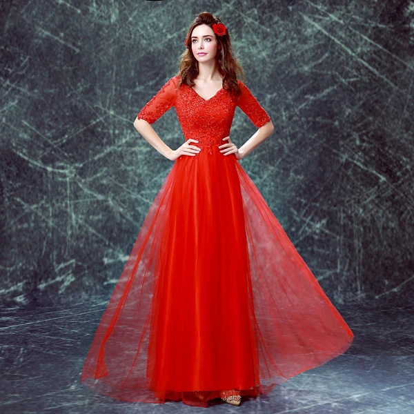 Платье большого размера для беременных красное кружевное платье с треугольным