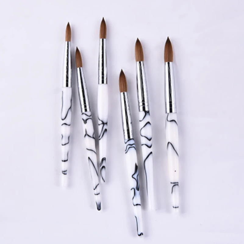 1 шт круглая острая колинская Соболь щетка для волос Акриловая кисть дизайна