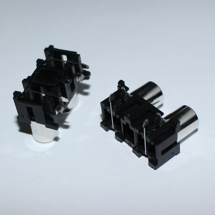 10 шт. 2 контактный разъем RCA для аудио и видео|plug socket connector|connector plugplug connector |
