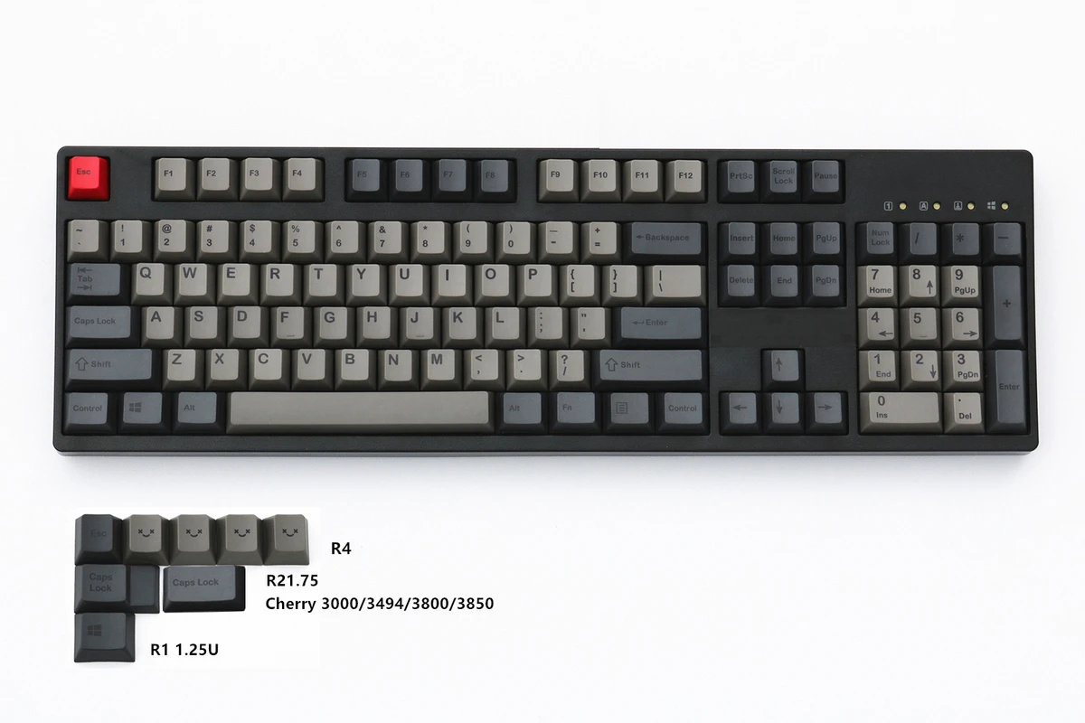 Dolch цвет соответствия PBT 108 ключи сублимации краски ключ кепки s Cherry высота ключ для Cherry IKBC FILCO утолщенной кепки