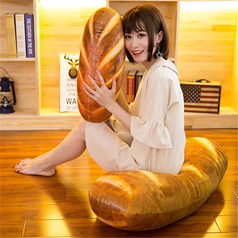 3D подушка для хлеба креативная имитация Снэк Подушка Забавный закусочный Хлеб