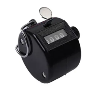 Ручной талли механический кликер счетчик Черный |