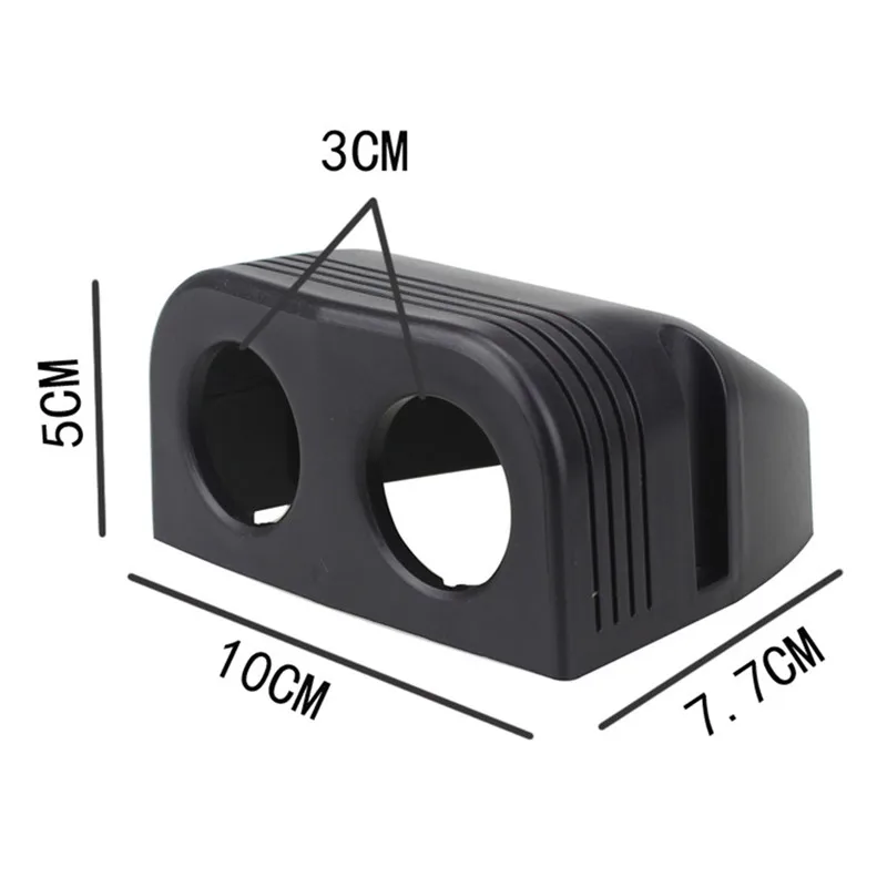 Новый двойной зарядное устройство USB прикуриватель розетка с двумя отверстиями