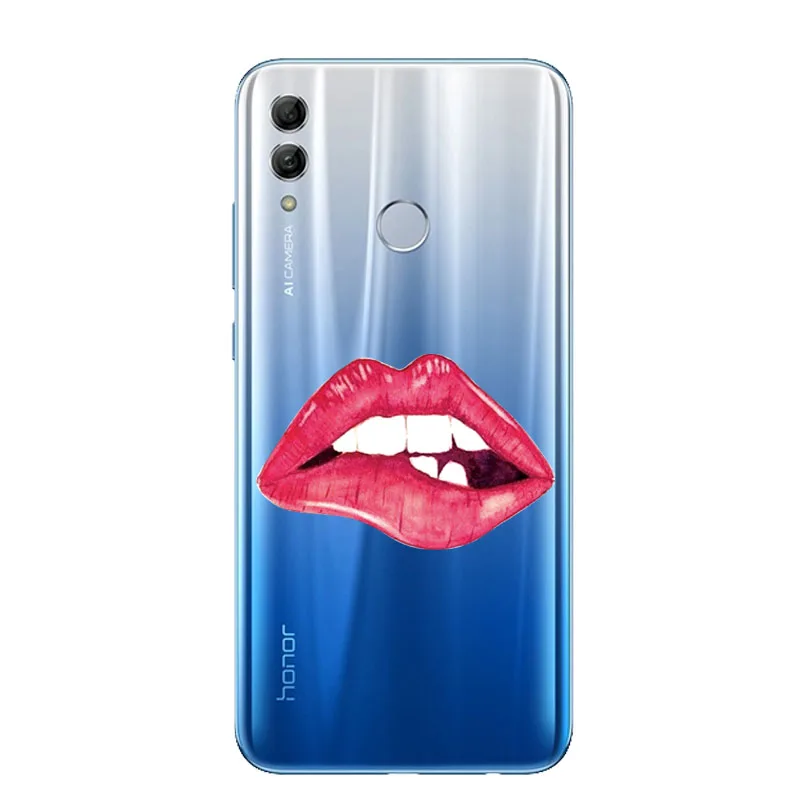 Чехол для телефона s для Honor 10 чехол для Honor 10 Lite силиконовый прозрачный Футляр Кот лев тигр чехол с фруктовым принтом для Huawei Honor 10 Lite