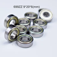 699zz 9206mm 10pieces bearing free shipping abec 5 bearings 10pcs metal sealed bearing 699 699z 699zz chrome steel bearing