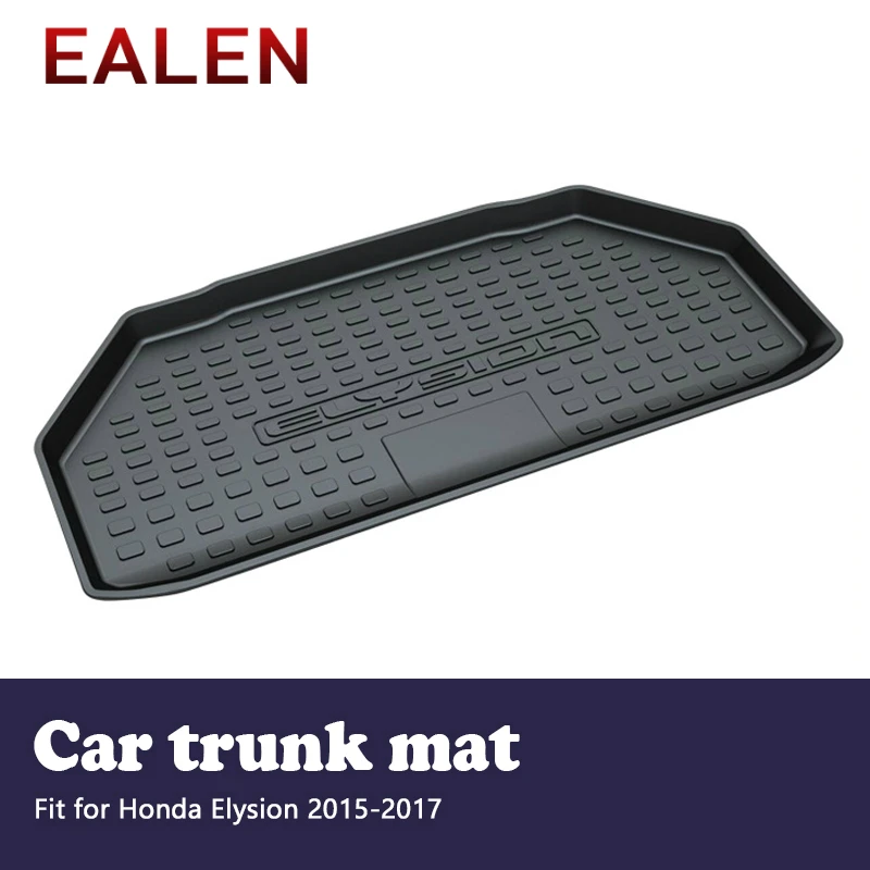 EALEN For Honda Elysion 2015 2016 2017 Car-styling Boot Liner Waterproof Anti-slip mat Accessories 1Set Car Cargo rear trunk mat