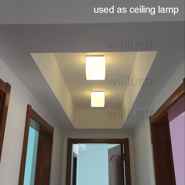 Willlustr Cubi Бра Лампа для отеля, ресторана, дверной проем, крыльцо, туалетный светильник, новинка Ufficio Stile, современный светильник