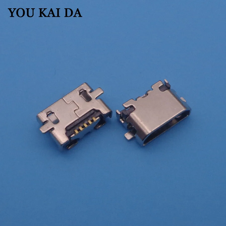 4 шт. разъем зарядного порта для Nokia 502 Asha Dual Sim X2 5 pin micro mini USB type-B запасные ремонтные