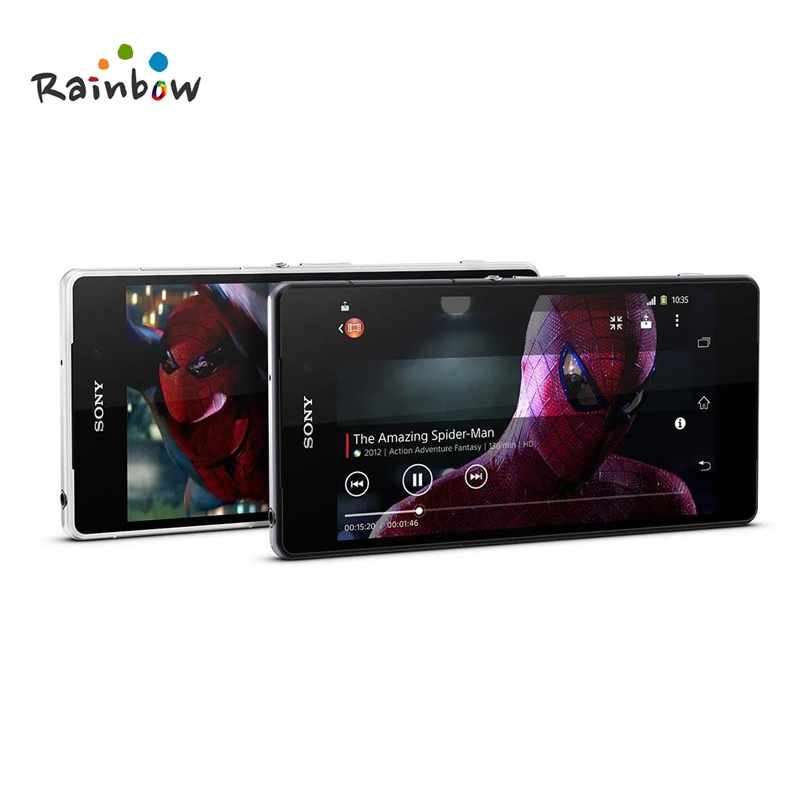 Sony Xperia Z2 D6503 разблокированный мобильный телефон GSM WCDMA 4G LTE Android четырехъядерный ОЗУ 3 Гб ПЗУ 16 Гб 5,2 дюйма камера 20 МП