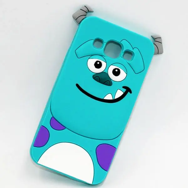 sulley Обложка чехол для samsung Galaxy J5 J500 J500H J500F Крышка силиконовая 3D Крышка для мобильного телефона с изображением персонажа мультфильмов сумка чехол для samsung J5 J500 5,0" - Цвет: sulley