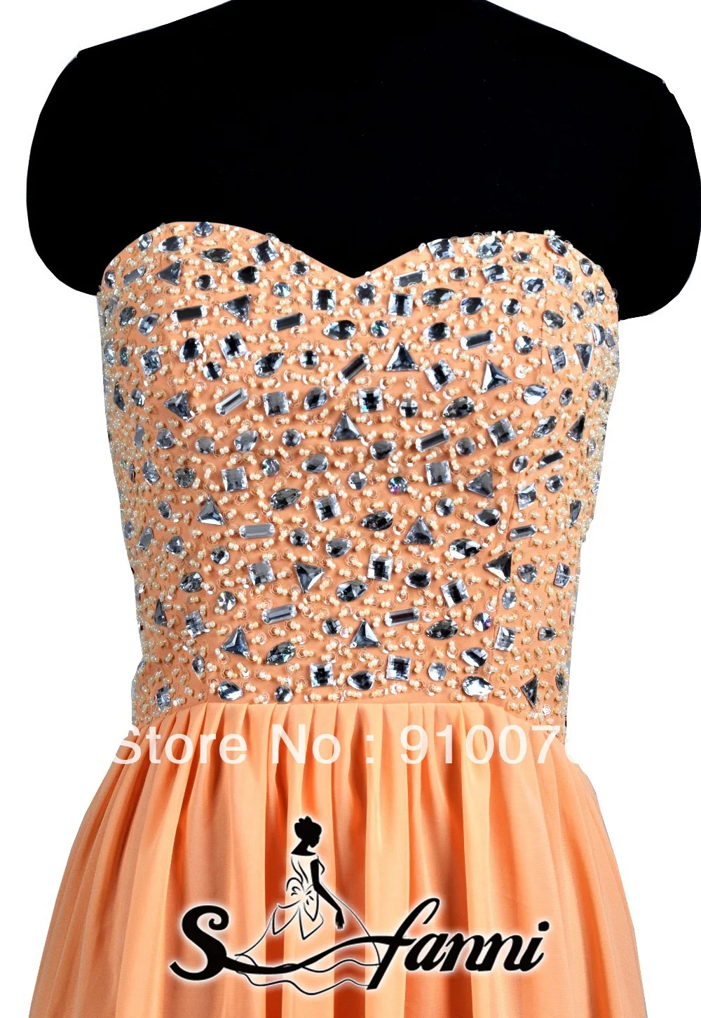Prom Dresses Sale A-Line Floor-Length Built-In Bra Beading Sweetheart Off The Shoulder Sleeveless Empire Chiffon Polyester Custo | Свадьбы и