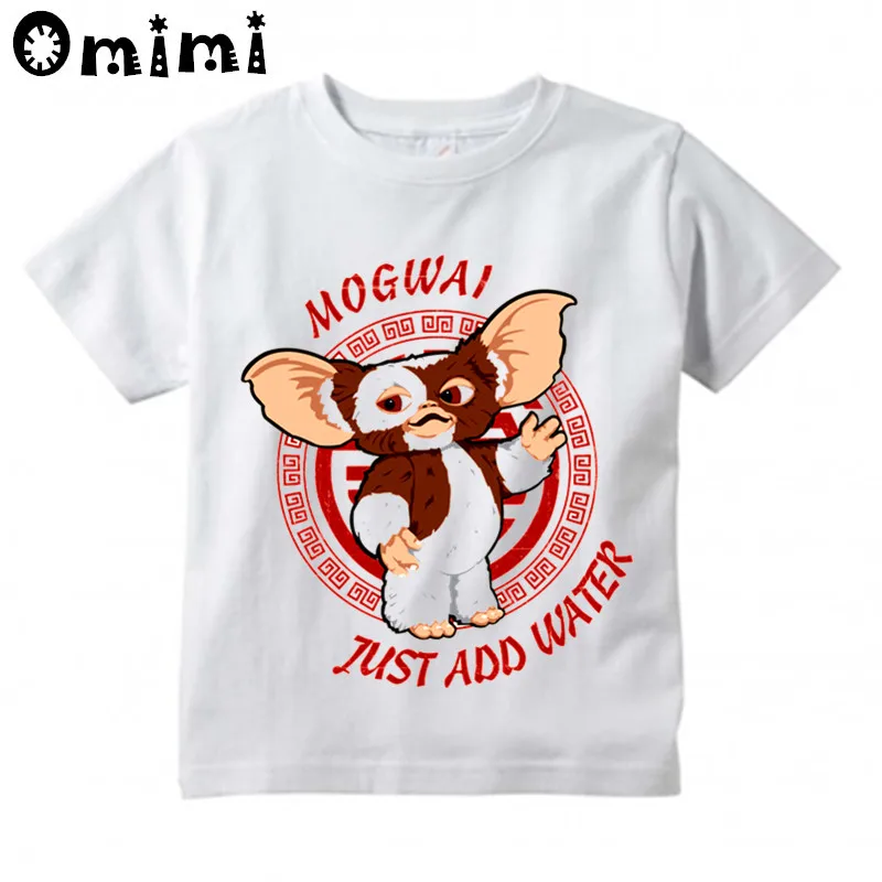 Детская дизайнерская футболка Gremlins Gizmo отличные повседневные топы с коротким