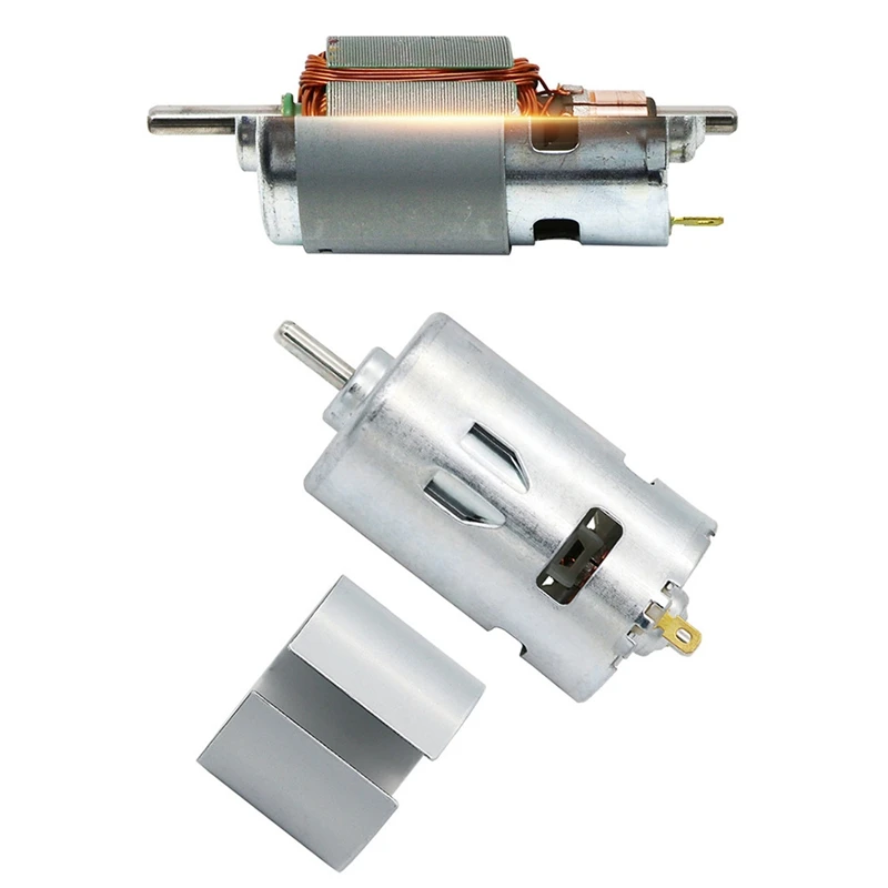 775 DC Мотор DC 12 V-36 V 3500-9000 RPM шарикоподшипник большой крутящий момент высокой мощности Низкий уровень шума Горячая электронный компонентный двигатель