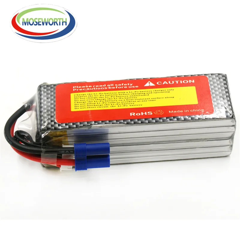 MOSEWORTH RC LiPo Батарея 6S 22 2 V 3500 мА/ч 40C взрыв 80C для РУ самолет квадротор бака