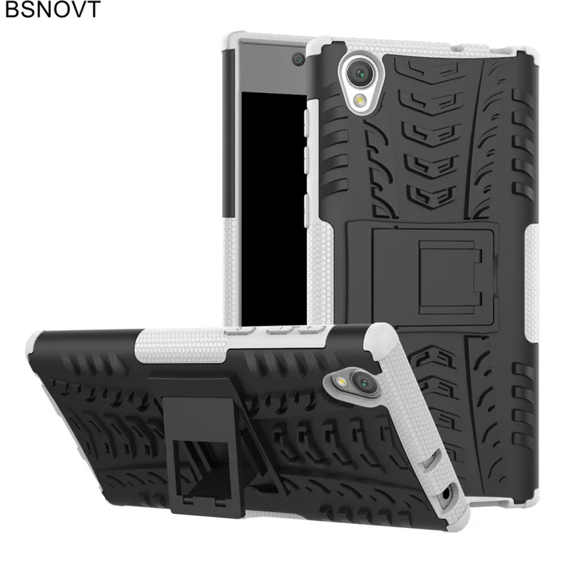 BSNOVT для Sony Xperia L1 чехол двухслойный армированный держатель телефона Fundas 5 5&quot |