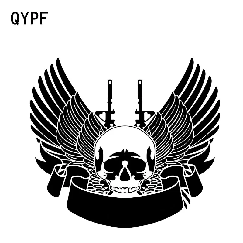 QYPF 18 1*16 2 см пленка с изображением пистолета крыльев Ангела черепа классические