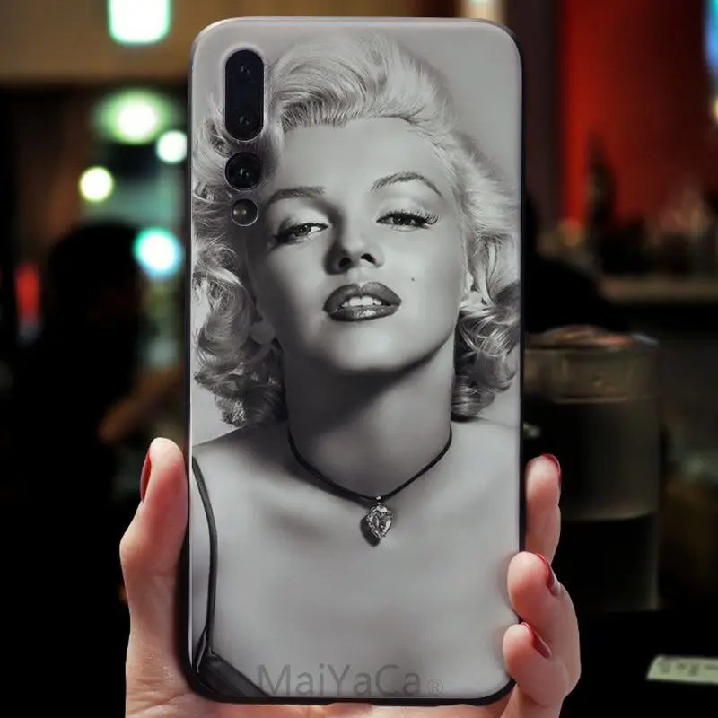 Babaite для coque honor 8X Мэрилин Монро ТПУ Мягкий силиконовый чехол телефона Huawei P9 P10 P20