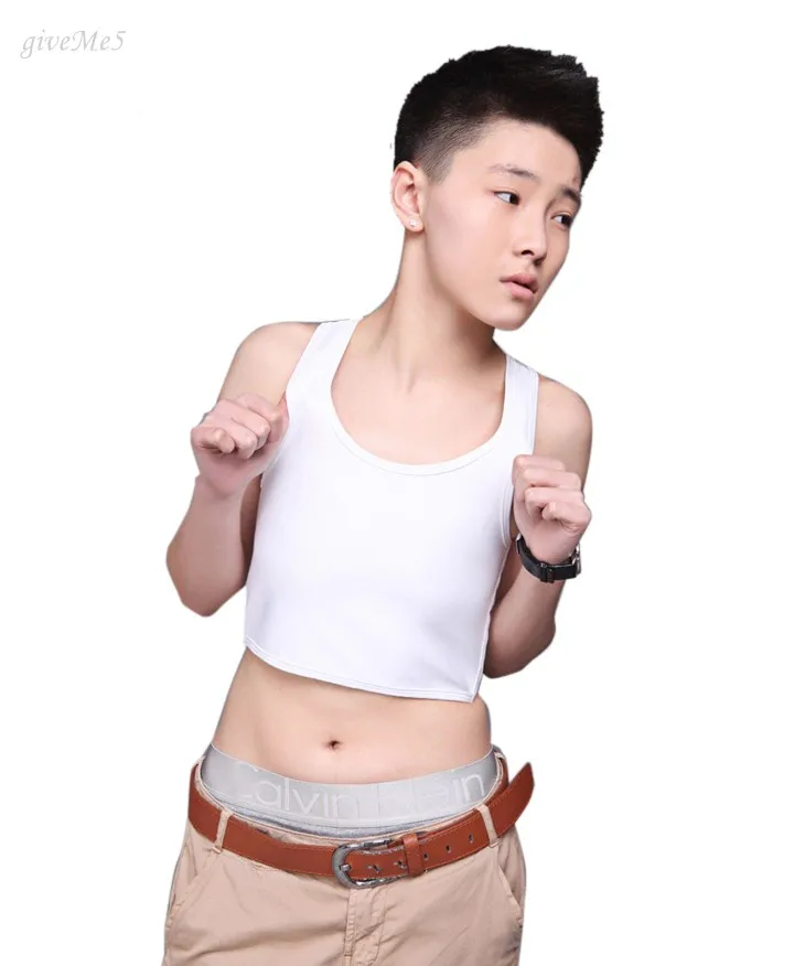 Новое поступление! Короткая Повседневная дышащая утяжка для груди с пряжкой