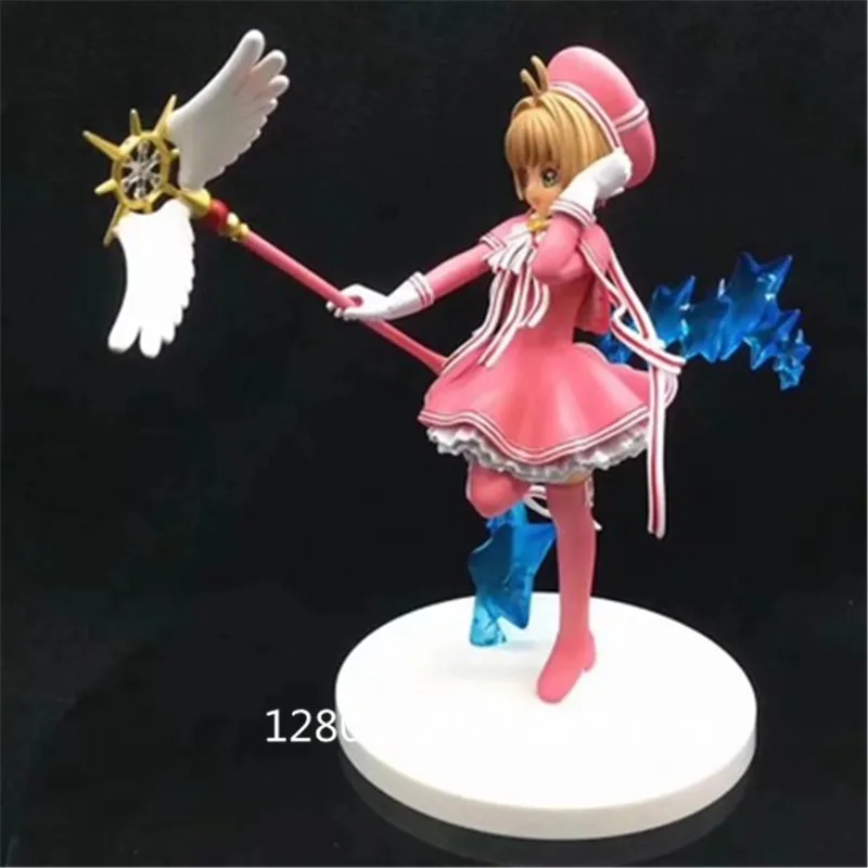 7 48 ''аниме карта Captor Sakura Koro Magic Kinomoto ПВХ фигурка Коллекционная модель игрушки