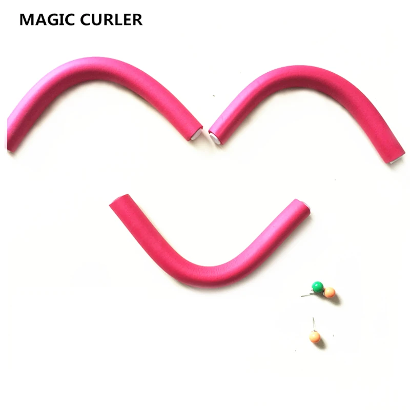 Палочки для завивки волос длина 24 см 10 шт./лот|hair curler spiral|bendy hair rollersflexi rods |