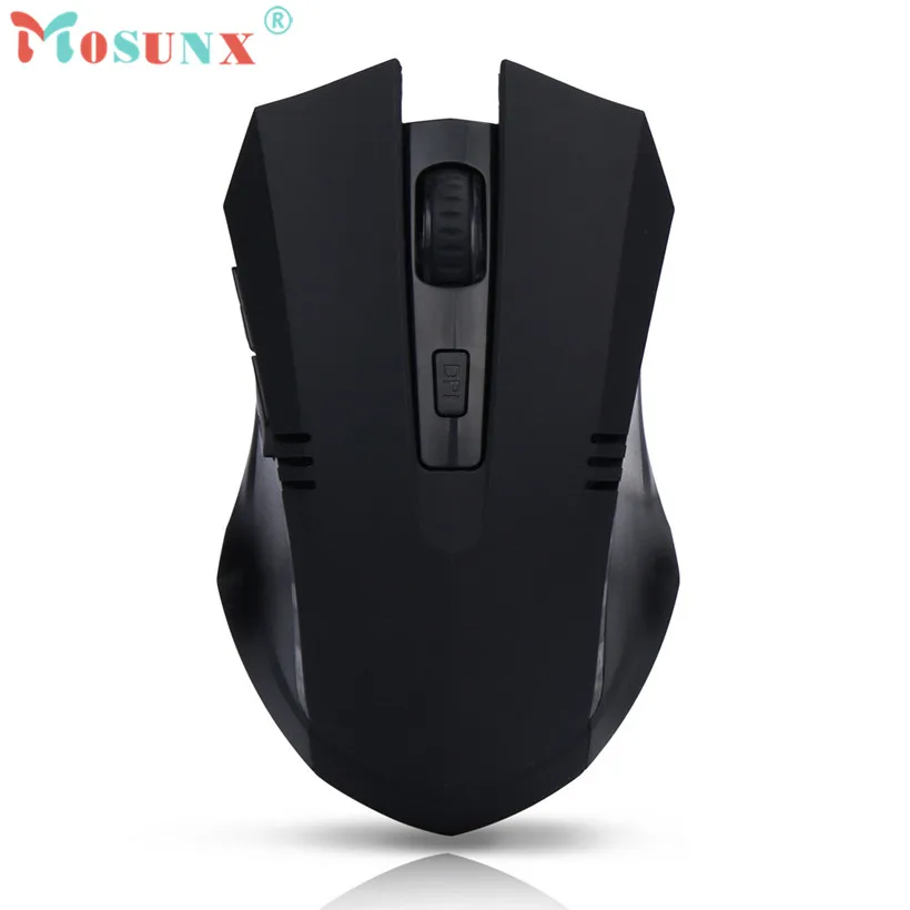 Mosunx Современная игровая мышь 2 4G 2000DPI оптическая USB беспроводная мыши для ноутбука