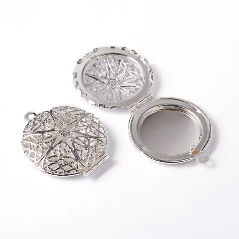 50 шт. плоские круглые медальоны с диффузором подвески в виде медальона для