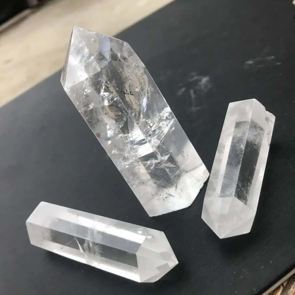 Натуральный хрусталь камень башня прозрачная кварцевая палочка обелиска