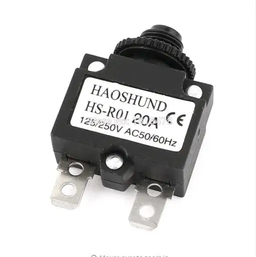 HS R01 20A AC 125/250V автоматический выключатель воздушного компрессора защита от