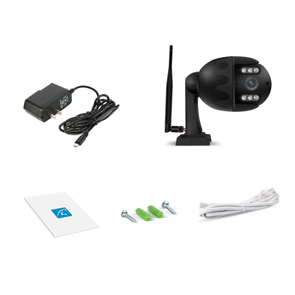 IP камера наружная водонепроницаемая IP66 1080P 4 кратный зум Wi Fi|Камеры