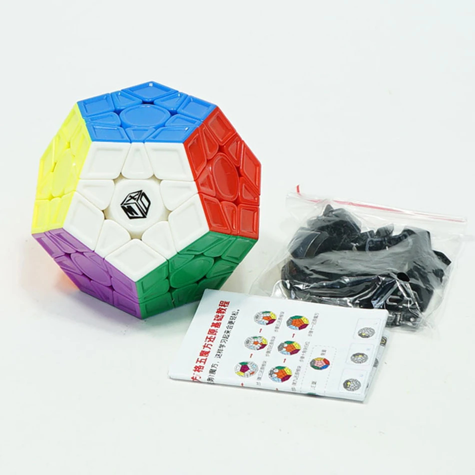 QiYi X Man Galaxy Megaminx V2 скульптура/вогнутая клейкая/вогнутая черная 3x3 для ускорения