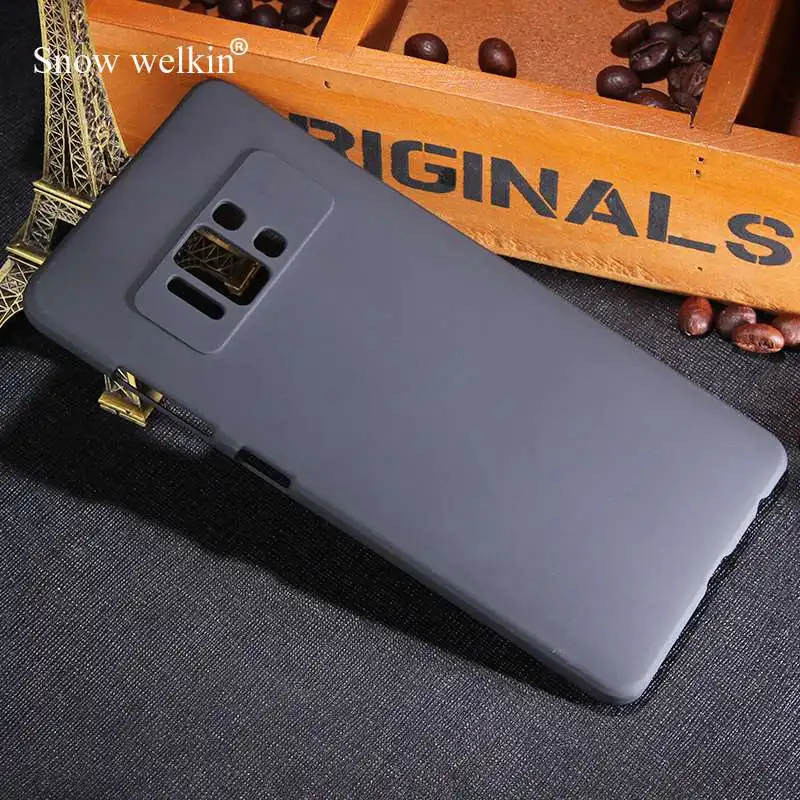 Снежный Welkin Многоцветный Роскошный прорезиненный матовый пластиковый жесткий