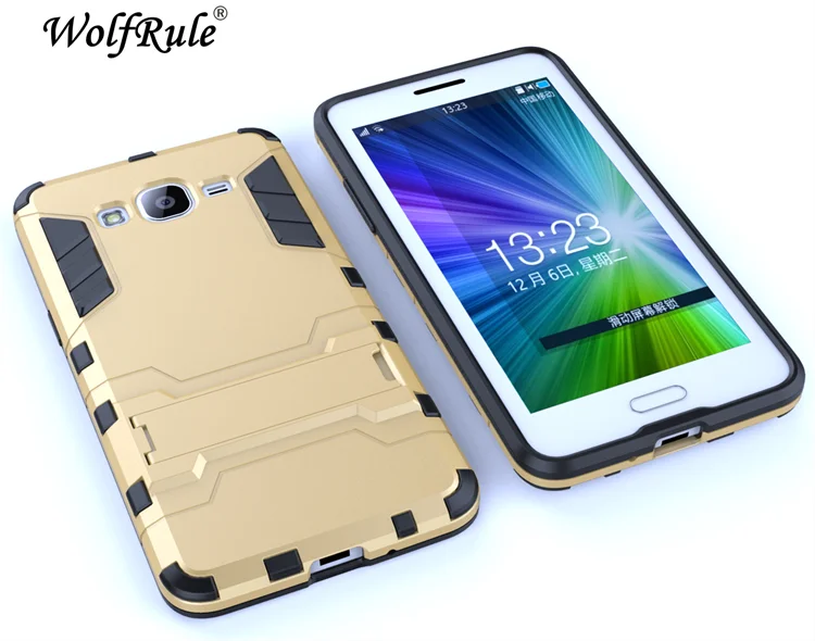 Чехол для Samsung Galaxy Grand Prime чехол J2 силиконовый робот броня твердая задняя крышка