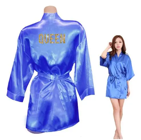 Кимоно с золотыми блестками женские халаты из искусственного шелка мужские