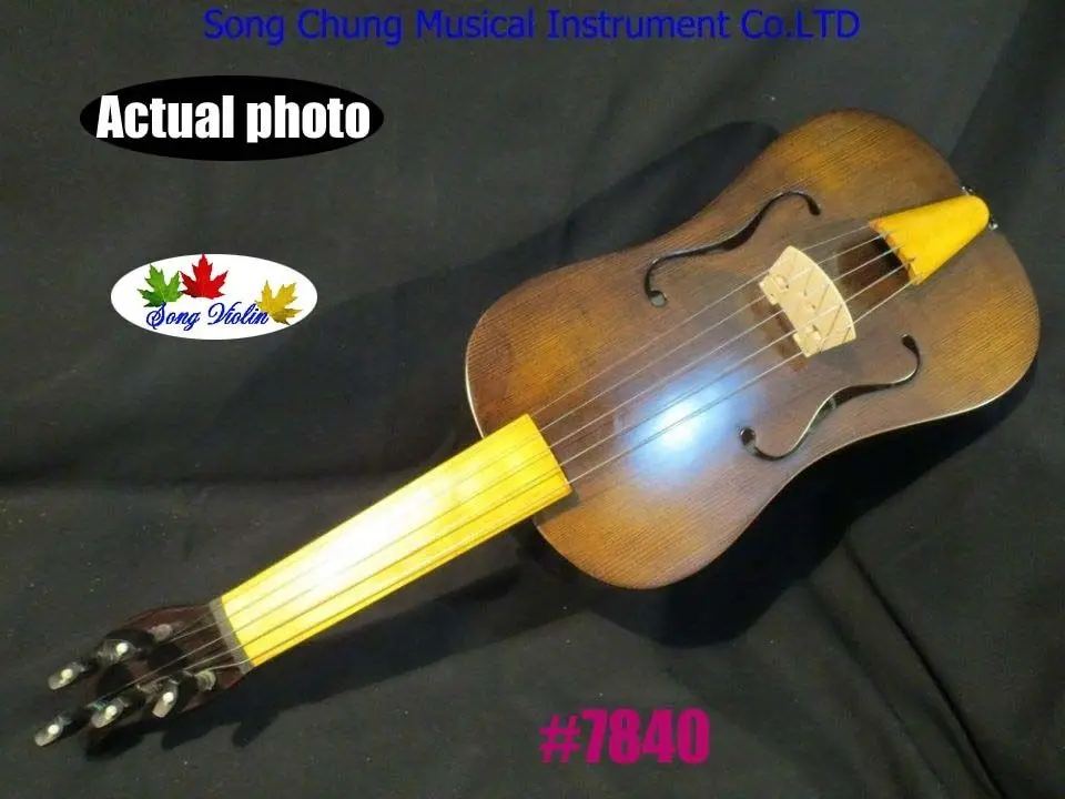 

Copy old style 5 strings 15 3/4 " vielle,medieval Fiddle powerful sound