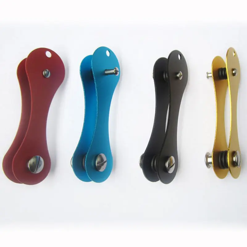 EDC Алюминиевый Твердый оксид Карманный держатель зажим Органайзер папка брелок