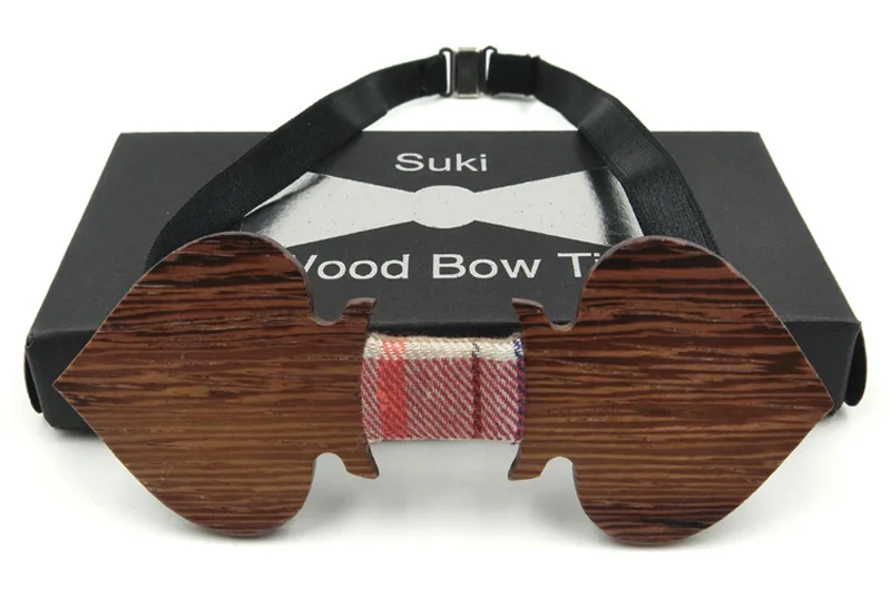 Мужской деревянный галстук-бабочка ручной работы | Аксессуары для одежды