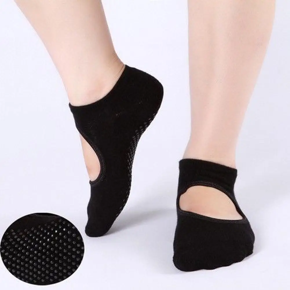 

Women Breathe Socks Anti Skid Pilates Non Slip Short Socks Breathable Cotton Low Cut Casual sock