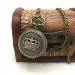 Модные винтажные Ретро бронзовые кварцевые карманные часы с подвеской и