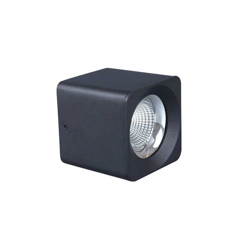 1 шт Dimmable квадратная COB-матрица потолочный светодиодный светильник 7 W 10W15W 20W110/220 V теплый белый/холодный белый поверхностного монтажа Освещение в помещении