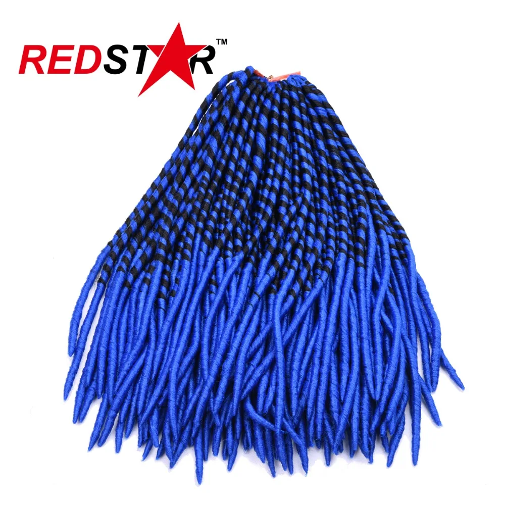18'Faux Locs Гавана Мамбо Твист Крючком Кос Наращивание Волос Синтетический