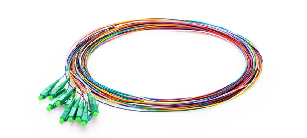 1m Fiber Pigtail 12 Colors SC/LC/FC/APC/UPC fiber cable G657A Core Fibers Simplex 9/125 Single Mode 0.9mm | Мобильные телефоны и