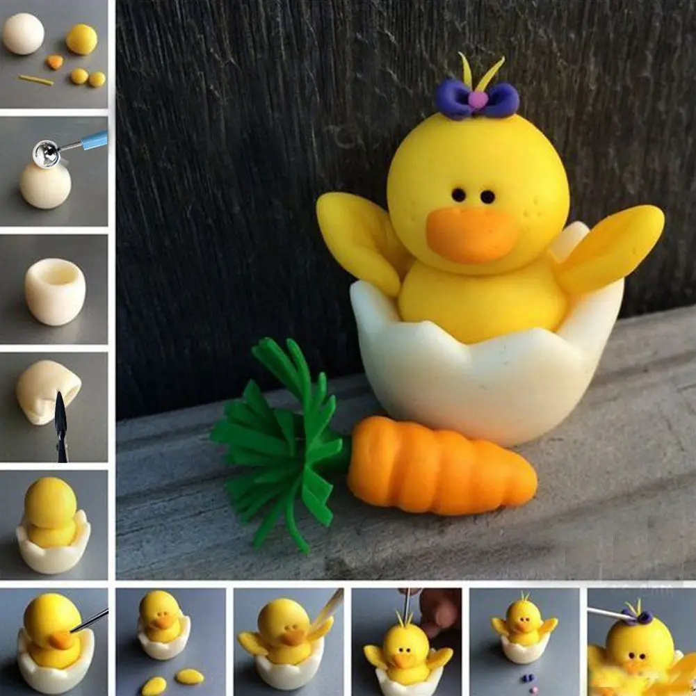 Горячая 24 шт шариковый стилус инструменты для дозировки набор моделирования