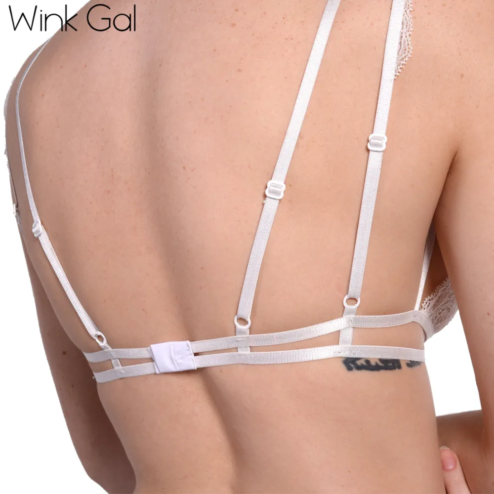 Wink Gal Дизайнер стиля Бюстгальтеры для женщин Strappy Bralette мастэктомия бюстгальтер