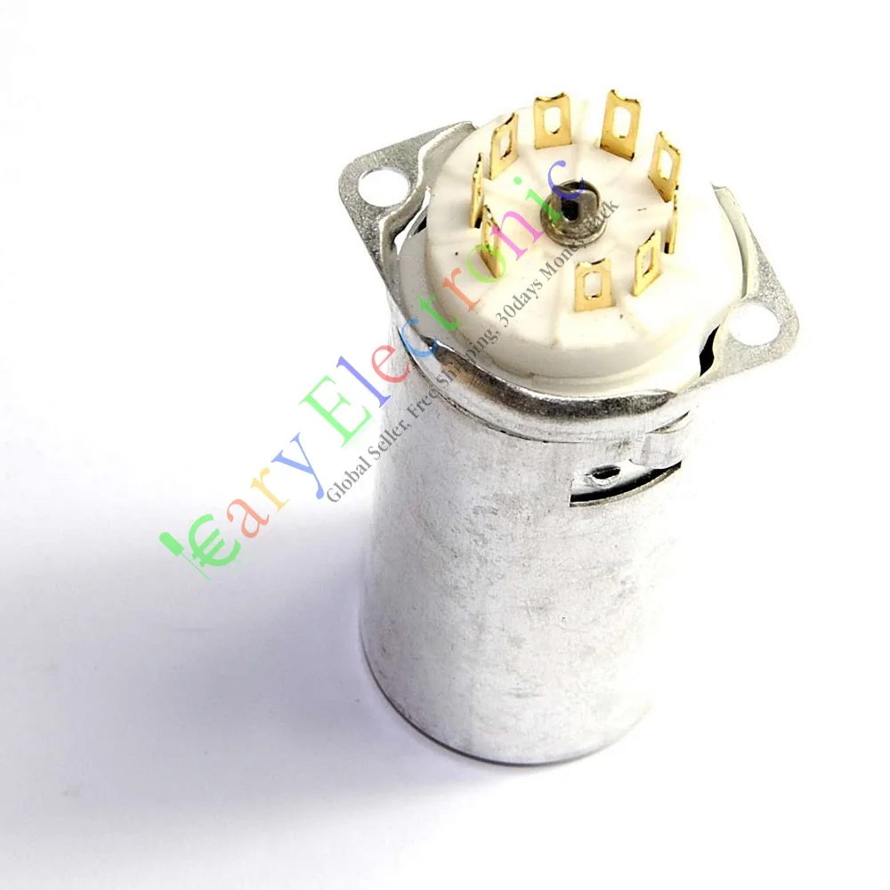 Опт и розница 20 шт 9Pin золотые трубки розетки плинтус щит крышка шасси для 12AX7 12AU7