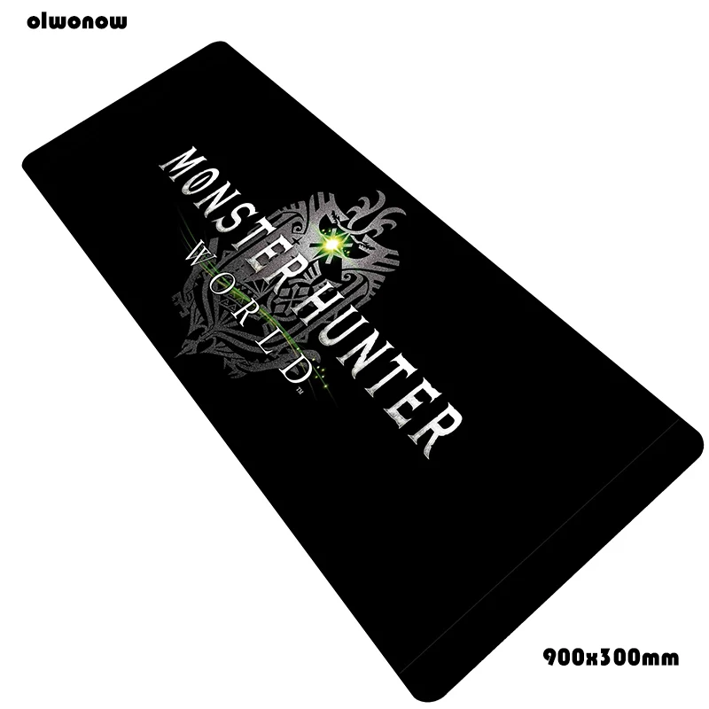 Size 900x300x2mm Monster hunter коврик для мыши 90x30 см коврики для мыши на день рождения игровой коврик для мыши геймер Domineering персонализированные коврики для мыши Клавиатура ПК pad - Цвет: Size 900x300x2mm