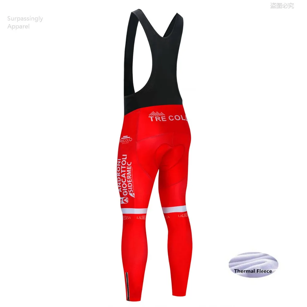 2019 красный Pro Андро зимняя одежда с ворсом для мужчин длинным рукавом Велоспорт