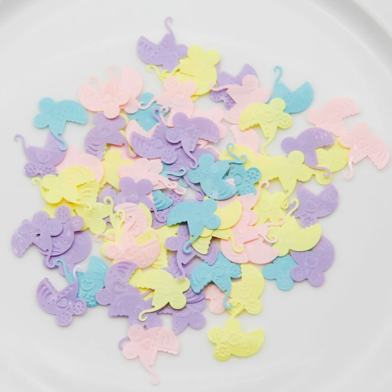 Милая детская машинка с блестками конфетти день рождения вечеринка украшение