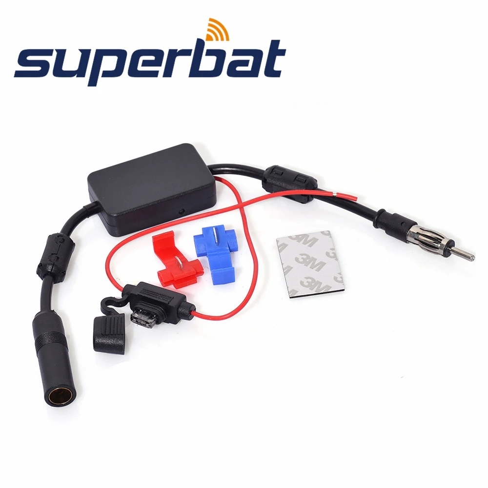 Универсальная автомобильная стереосистема Superbat FM радио антенна усилитель
