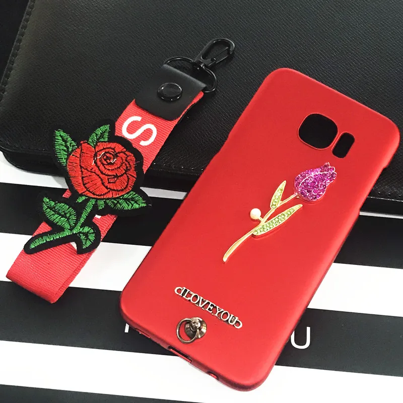 Ремешок на запястье розовый чехол для телефона honor 7A 7C 7X P smart huawei Y5 Y6 Y9 Y7 2018 P10 P20 mate 20