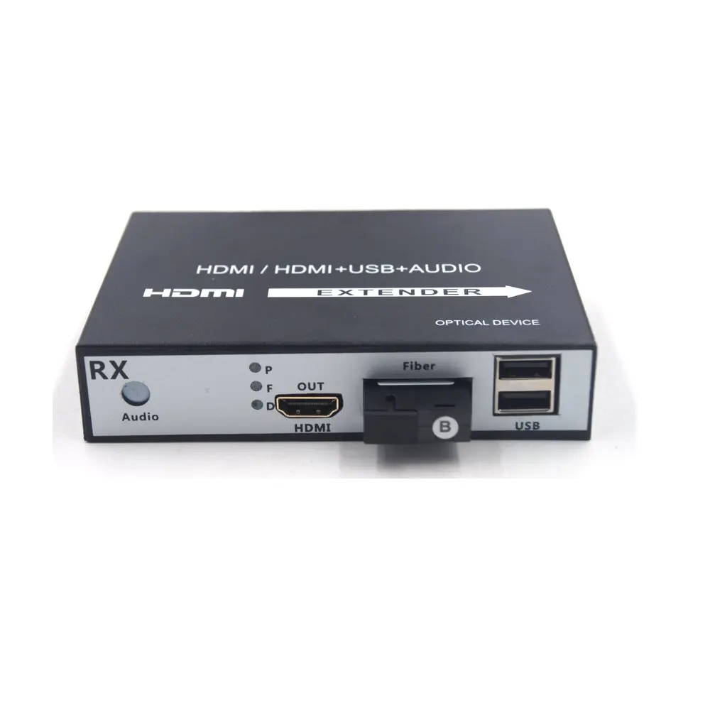 PUZHIJIE HDMI волоконно-оптический расширитель медиаконвертеры с KVM USB2.0 и loop out HD 1080p